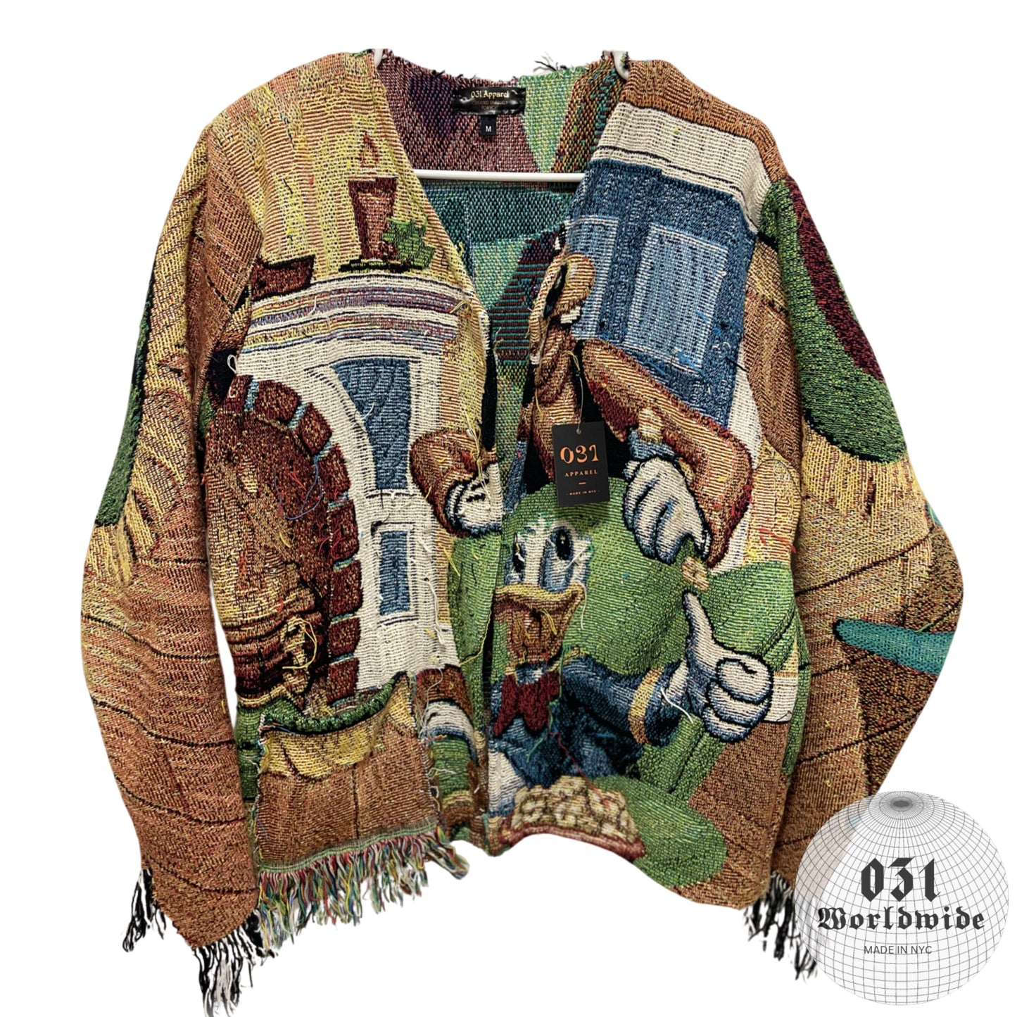 031 Mickey Mouse Tapestry Cardigan