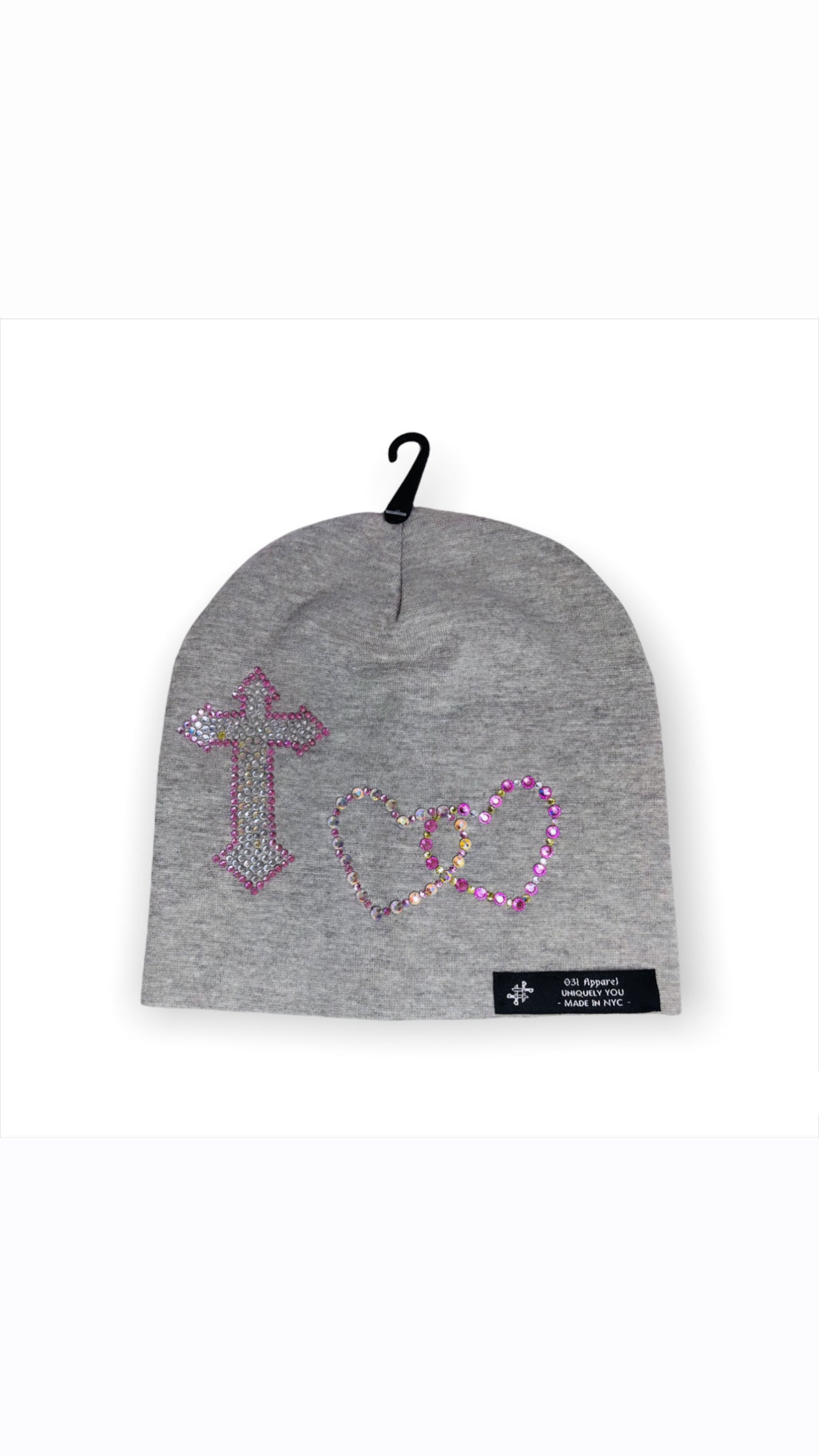 031 Cross My Hearts beanie