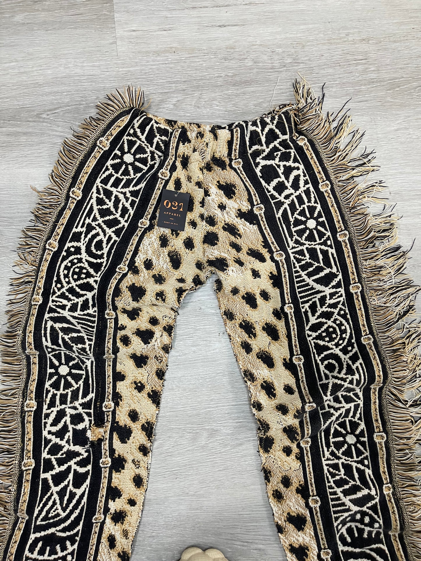 Cheetah Print Blanket Pants